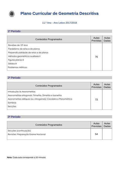 PDF Plano Curricular de Matemática cmb pt Axonometrias ortogonais