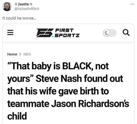 How old is Matteo Nash? Steve Nash and Jason Richardson memes erupt