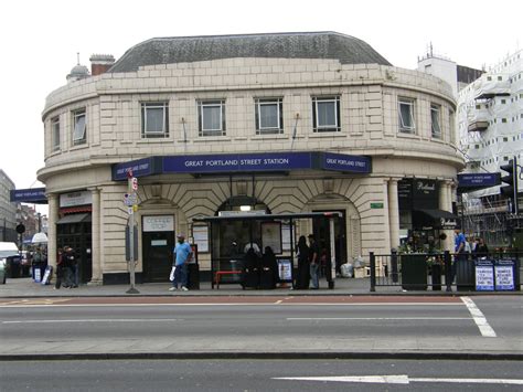 Great Portland Street station - A Picture from Aldgate to Finchley Road