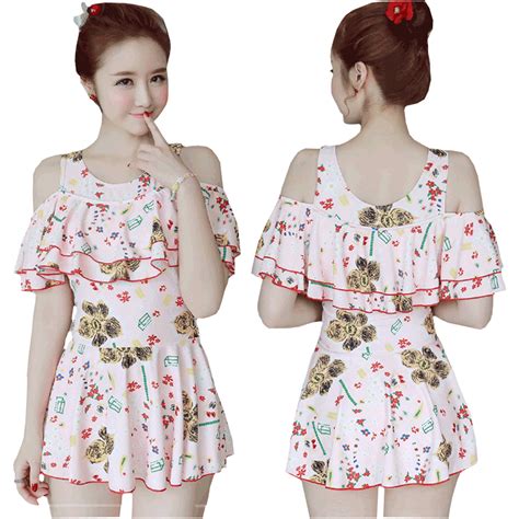 Bikini Femme Grosse Soutien Gorge Maillot De Bain Plage Mince Style De Jupe Couvrir Le Ventre