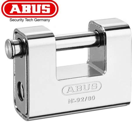 Cadenas ABUS Haute Sécurité Monobloc 92 80mm Systèmes sécurité à la Fnac