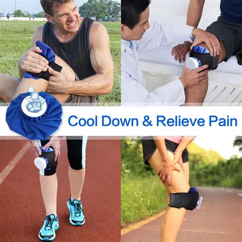 Reusable Ice Bag Hot Cold Therapy Sports Pack Injury First Aid Pain Relief Cold Compress Cool