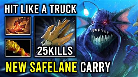 How To Play Slardar As Safelane Hyper Carry With Mkb Brutal Bash Hit