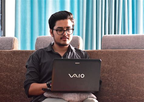 Boy Working On Laptop Pixahive