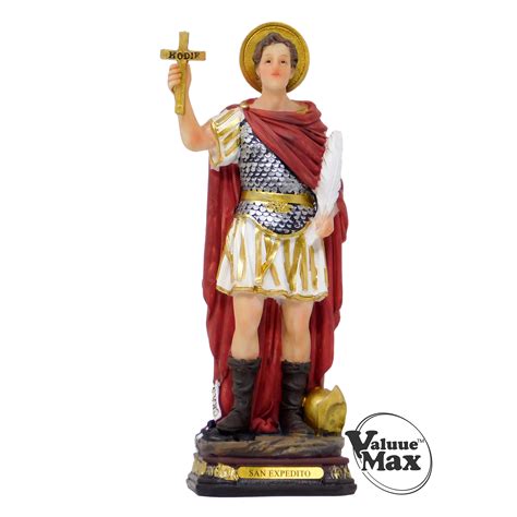 Valuuemax Saint Expedito Statue Finely Detailed Resin Etsy De