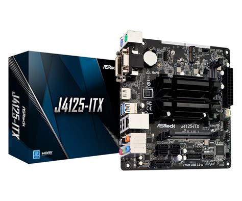 ASROCK Intel J4125-ITX BGA 1090 - PCBox