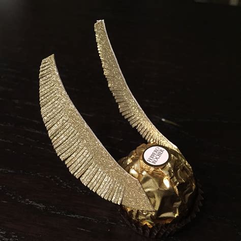 Make Your Own Ferrero Rocher Golden Snitch Harry Potter Make Your Own