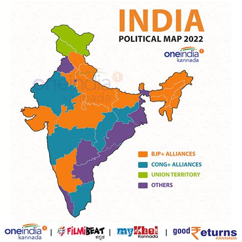 Bjp Ruled States 4 ರಾಜ್ಯಗಳ ಗೆಲುವಿನ ನಂತರ ಬಿಜೆಪಿ ಆಡಳಿತವಿರುವ ರಾಜ್ಯಗಳು ಎಷ್ಟು List Of Bjp Ruling