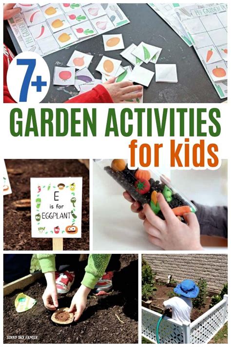 7 Fun Garden Activities For Kids Garden Activities Gardening For