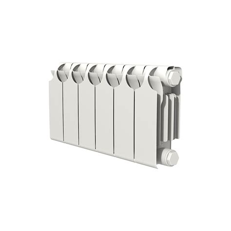 Радиатор биметаллический Теплоприбор с межосевым расстоянием 200мм, 6 ...