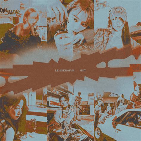 LE SSERAFIM HOT HONG EUNCHAE ver paroles Traduction Française Plyric