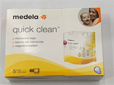 Medela Quick Clean Microwave Bag Babies And Kids Nursing And Feeding