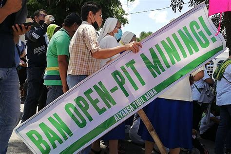 Protest Vs Open Pit Mining