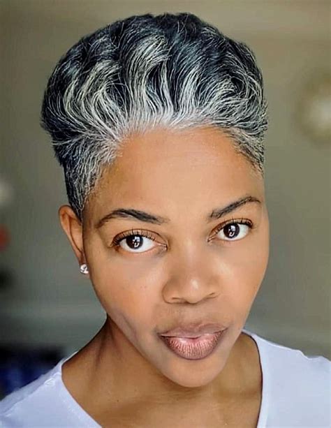 New Natural Hairstyles Natural Hair Short Cuts Natural Gray Hair