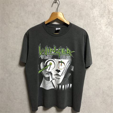 Band Tees × Tour Tee × Vintage Vintage 1988 Winger The American Debut