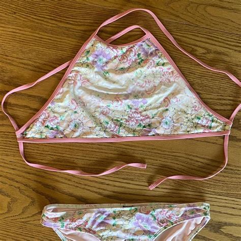Aerie Bikini Set Top Size Medium But Id Say It Depop