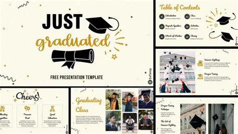 Graduation PowerPoint Presentation Template - EaTemp