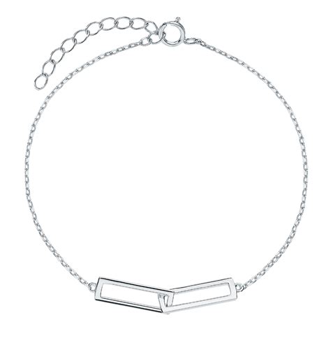 Серебряный браслет SUNLIGHT S10750-B9W-01: белое серебро 925 пробы ...