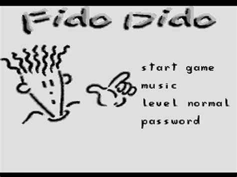 Fido Dido Play Sega Genesis Games Online