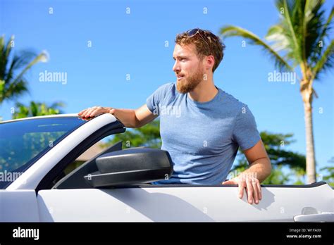 Cool Guy Driving Convertible Car Hi Res Stock Photography And Images