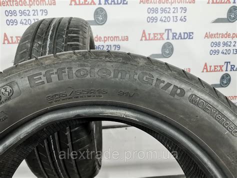 205/55 R16 GoodYear EfficientGrip Run Flat летние шины бу (ID ...