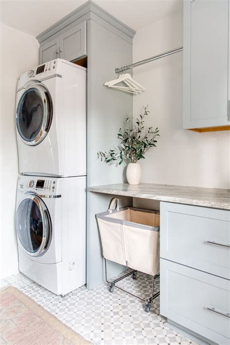 Stackable Washer And Dryer Laundry Room Ideas