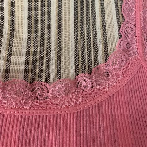 Super Cute Hot Pink Lace Tank Perfect Basic Depop