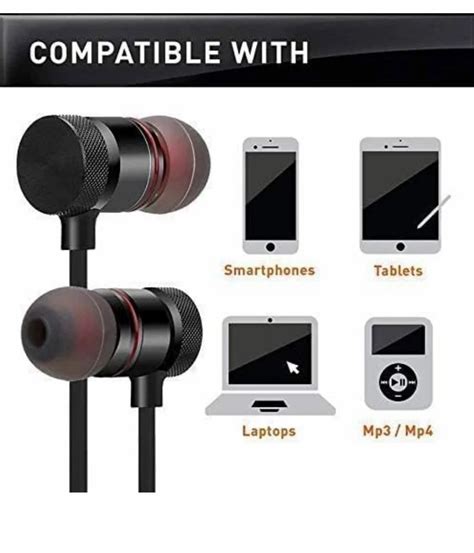black wireless bluetooth earphone  hours mobile  rs piece