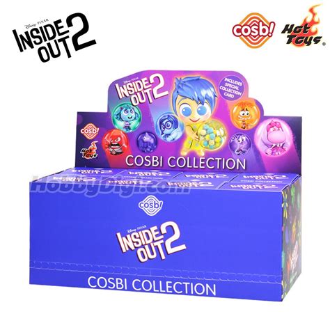 Hot Toys Cosbi 盲盒迷你珍藏人偶系列 CBX182 迪士尼 玩轉腦朋友系列 原盒8款不重複 HobbyDigi 電購網