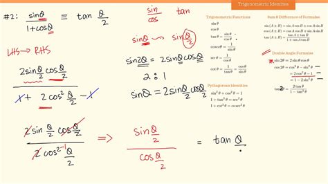 Solving Trig Identities Practice Problems