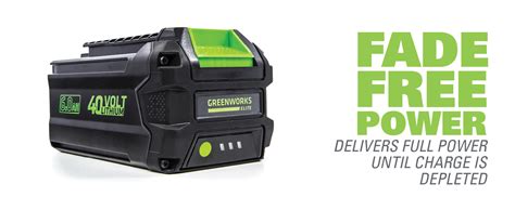 Amazon.com : Greenworks 40V 6AH Smart Lithium-Ion USB Battery, L-600 ...