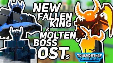 New Molten And Fallen King Osts Nuclear Update When Are They Released Tower Defense