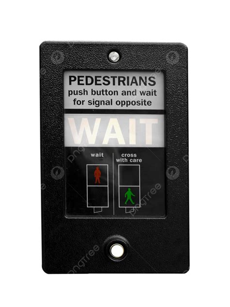 wait sign sign crossing isolated transit png transparent image