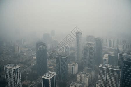雾霾的城市高清图片下载 正版图片600145489 摄图网