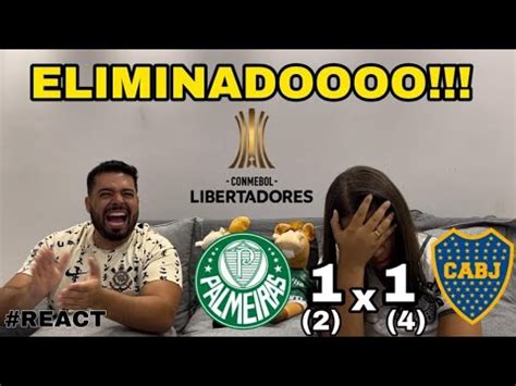 React Rea Es Palmeiras X Boca Juniors Youtube