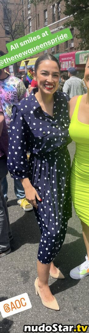AOC Alexandria Ocasio Cortez Nude OnlyFans Photo Nudostar TV