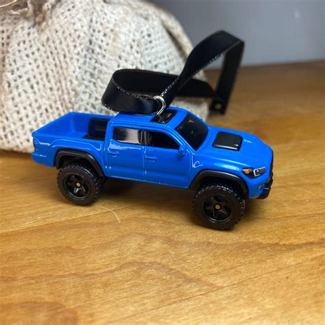 Personalized Toyota Tacoma Hot Wheels Ornament Handmade