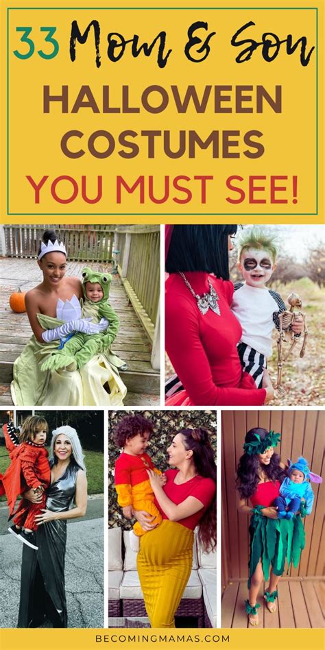 Mom And Son Halloween Costumes 32 Amazing Ideas For 2025