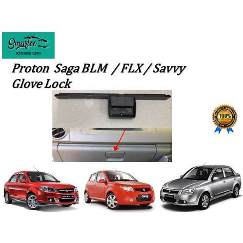 Proton Saga Blm Flx Savvy Glove Lock Shopee Malaysia