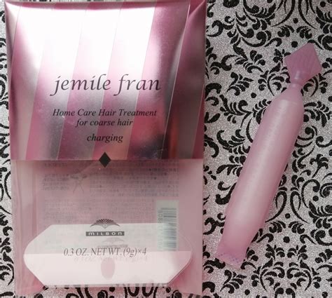 Ампулы Milbon Jemile Fran Home Care Hair Treatment for coarse hair | отзывы