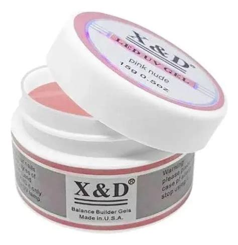 Gel Xed Alongamento Unha G Led Uv Acrigel Pink Nude Mercadolivre