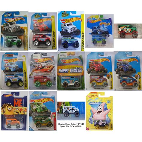 Xe mô hình Hot Wheels Monster Dairy Delivery Shopee Việt Nam