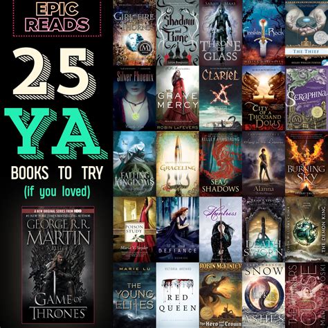 25 YA Books For GAME OF THRONES Fans | Epic Reads Blog