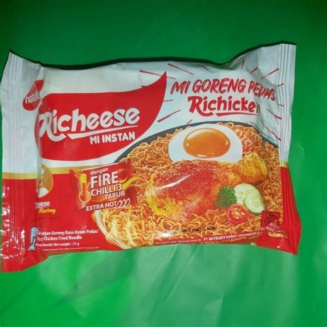 Jual Richeese Mi Instan Mi Goreng Pedas Richicken Shopee Indonesia