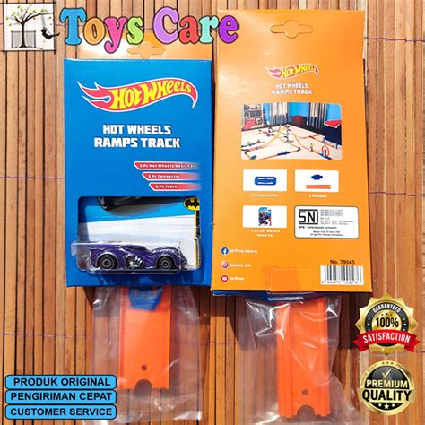 Hot Wheels Ramp Jump Track Set Incluye Sistema De Construcción De Pistas Diecast Original Mattel