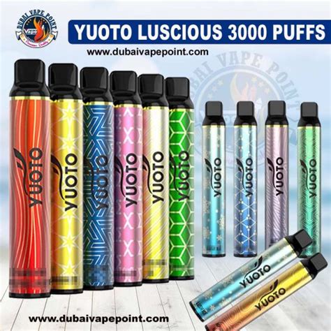 Yuoto Luscious 3000 Puffs Disposable Dubai Vape Point Premium