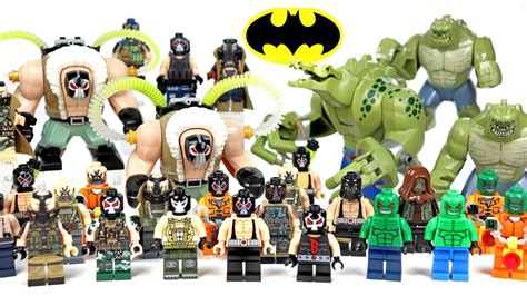 Large Killer Croc DC Comics Batman Lego Moc Minifigures Toys Building ...