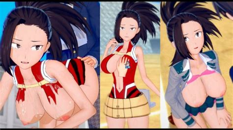エロゲーコイカツ僕のヒーローアカデミア 八百万百 DCG巨乳アニメ動画 ヒロアカ Hentai Game Koikatsu Momo Yaoyorozu Anime DCG Video