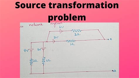 Source Transformation Problems 🔌💡🔌💡🔌 Eee Circuit Theory 💡🔌💡🔌 Tneb Trb