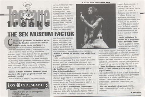 Vinilos Olvidados Sex Museum